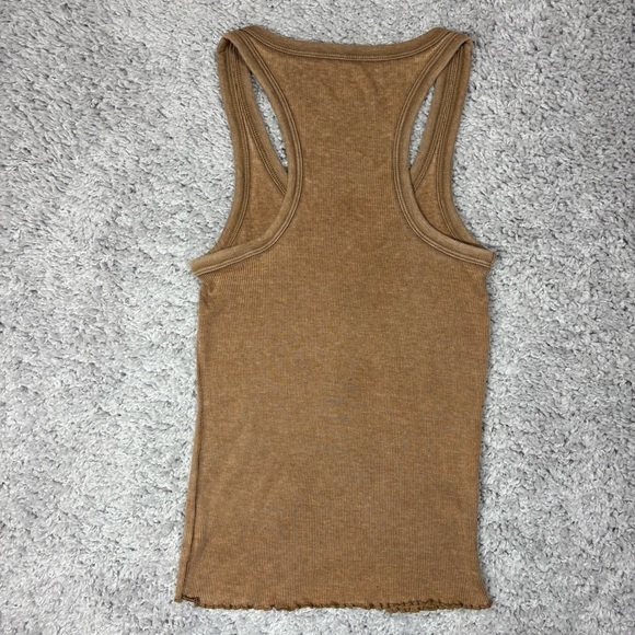 Aerie Top Womens Extra Small Tank Casual Basic Layering Under Shirt Loungewear - Picture 3 of 3